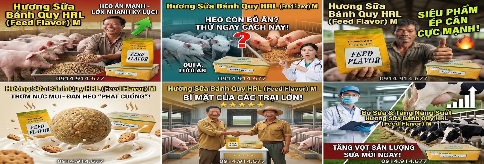 Hương Liệu & Phụ Gia Thức Ăn Chăn Nuôi HCM - Banner 4