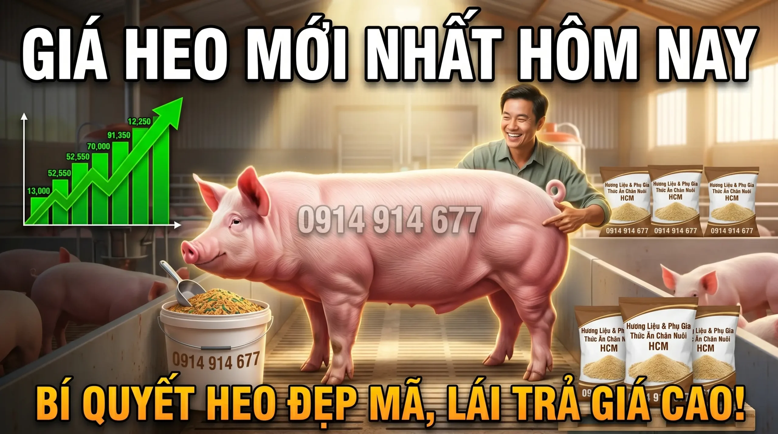 Giải Pháp Tối Ưu Lợi Nhuận Từ Hương Liệu & Phụ Gia Thức Ăn Chăn Nuôi HCM