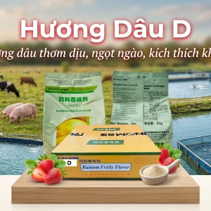 Hương Dâu D - Hương Liệu Thức Ăn Chăn Nuôi HCM