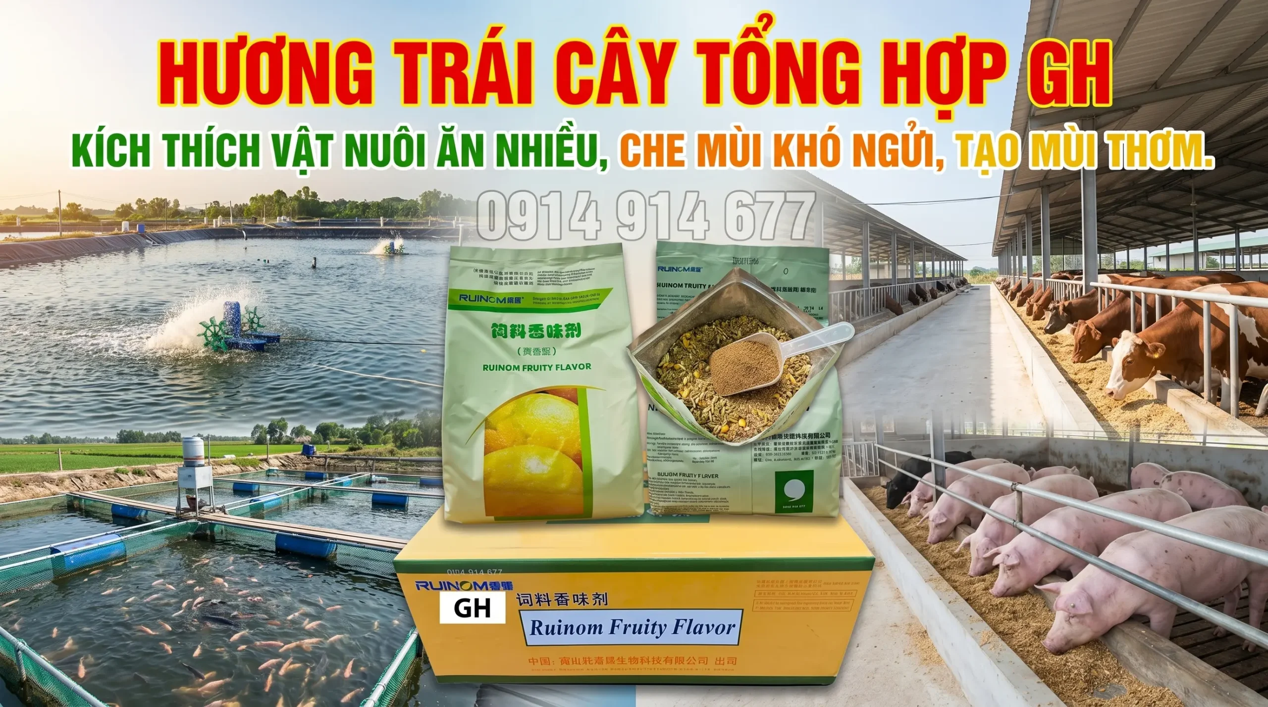Hương Trái Cây Tổng Hợp GH