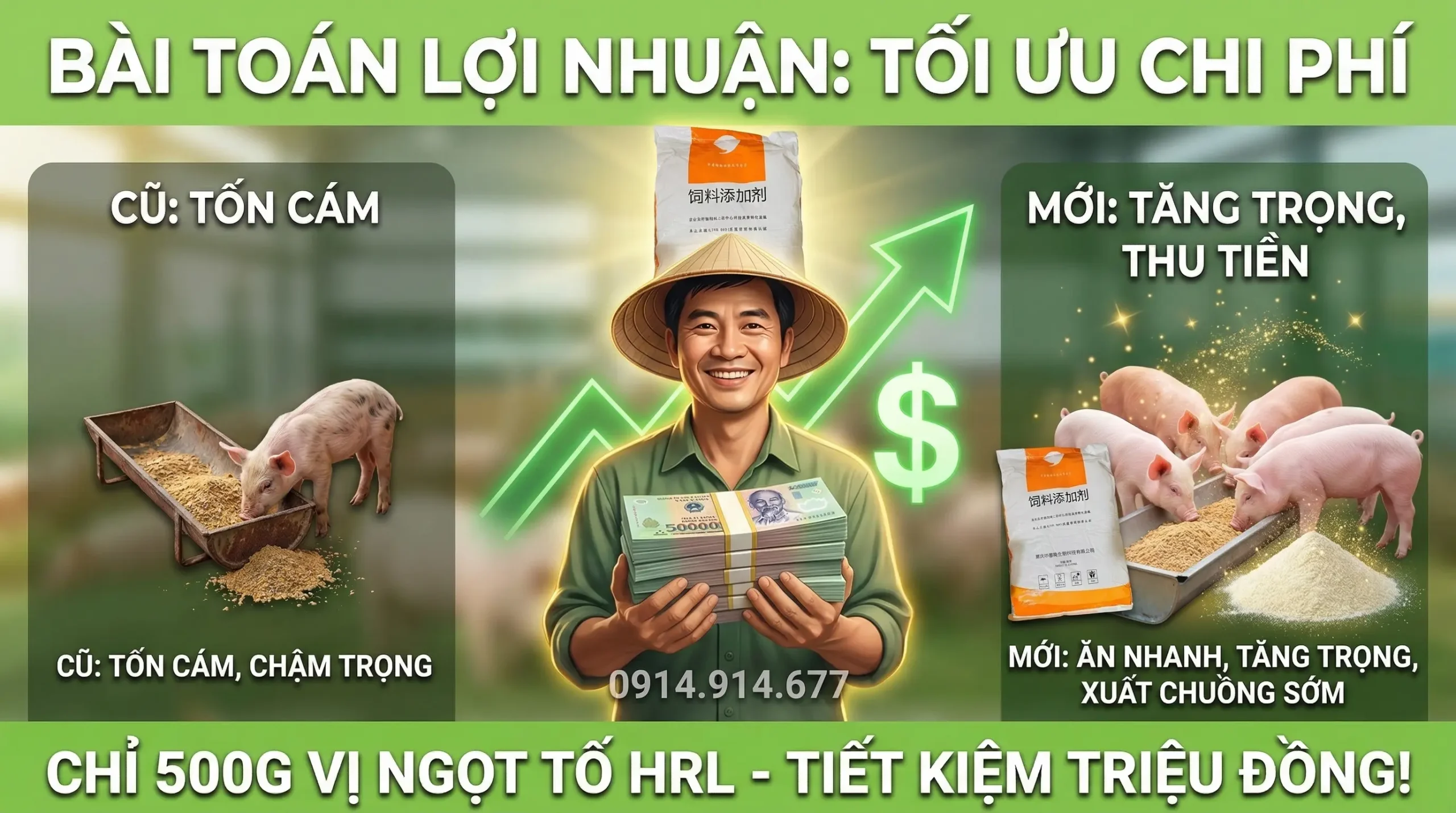 Vị Ngọt Tố trong chăn nuôi