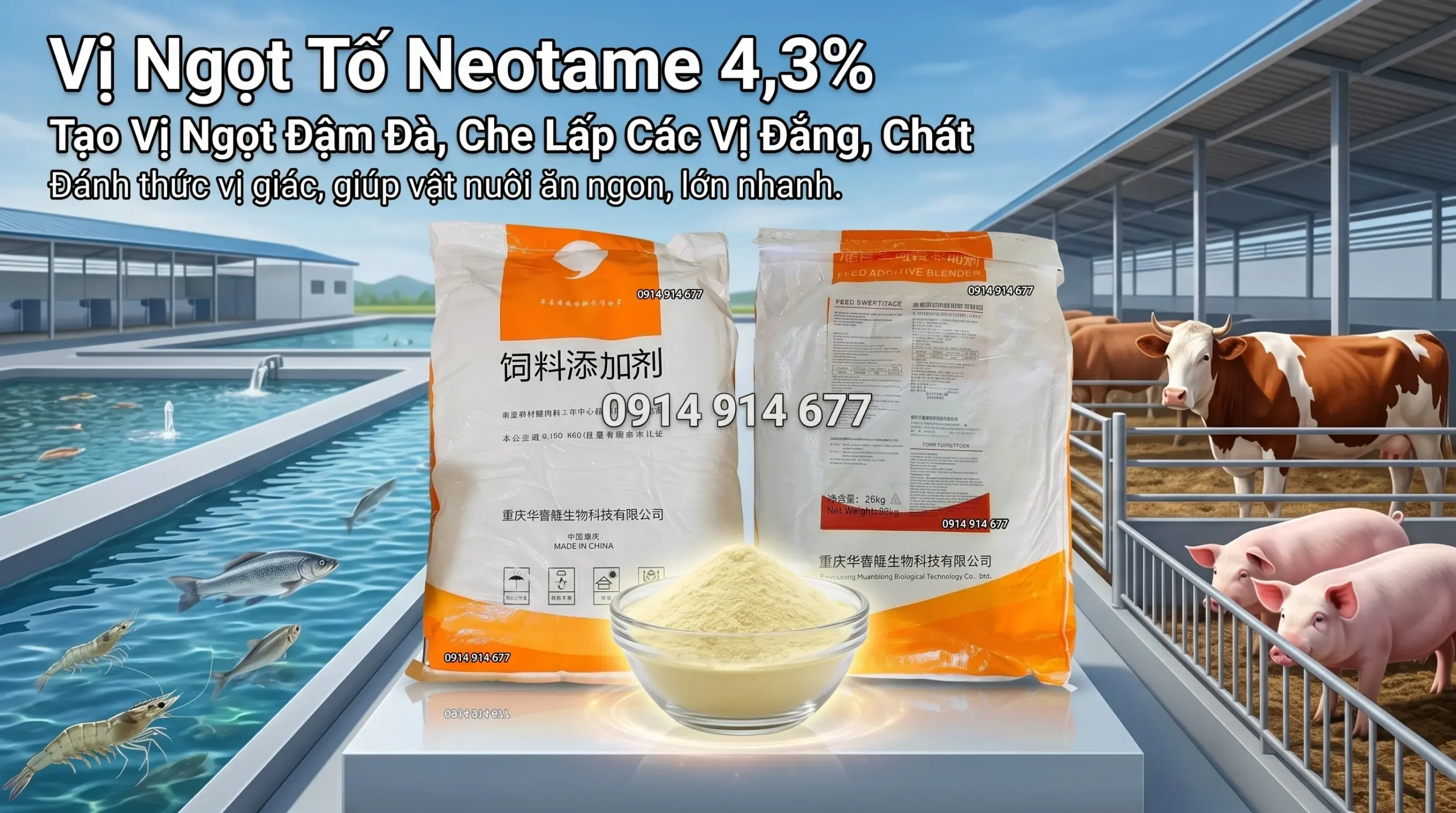 Vị Ngọt Tố Neotame 4,3%