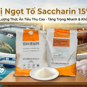 Vị Ngọt Tố Saccharin 15% - Hương Liệu Thức Ăn Chăn Nuôi HCM