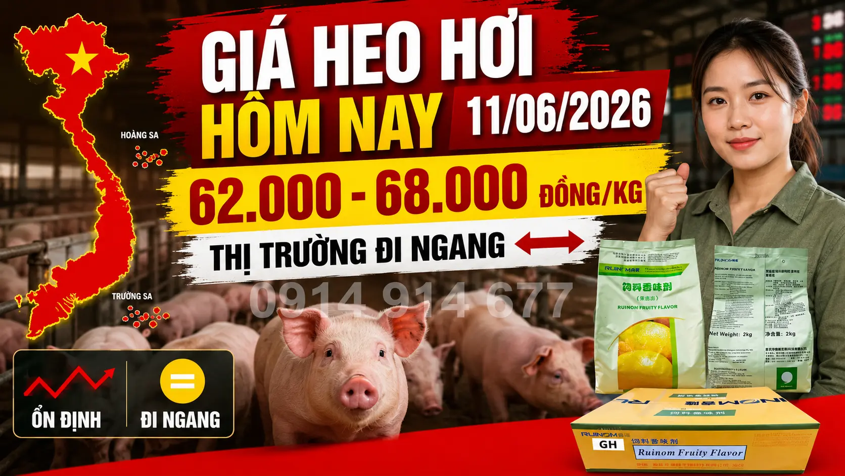 Giá Heo Hơi Hôm Nay 11/06/2026: Biến Động Bất Ngờ