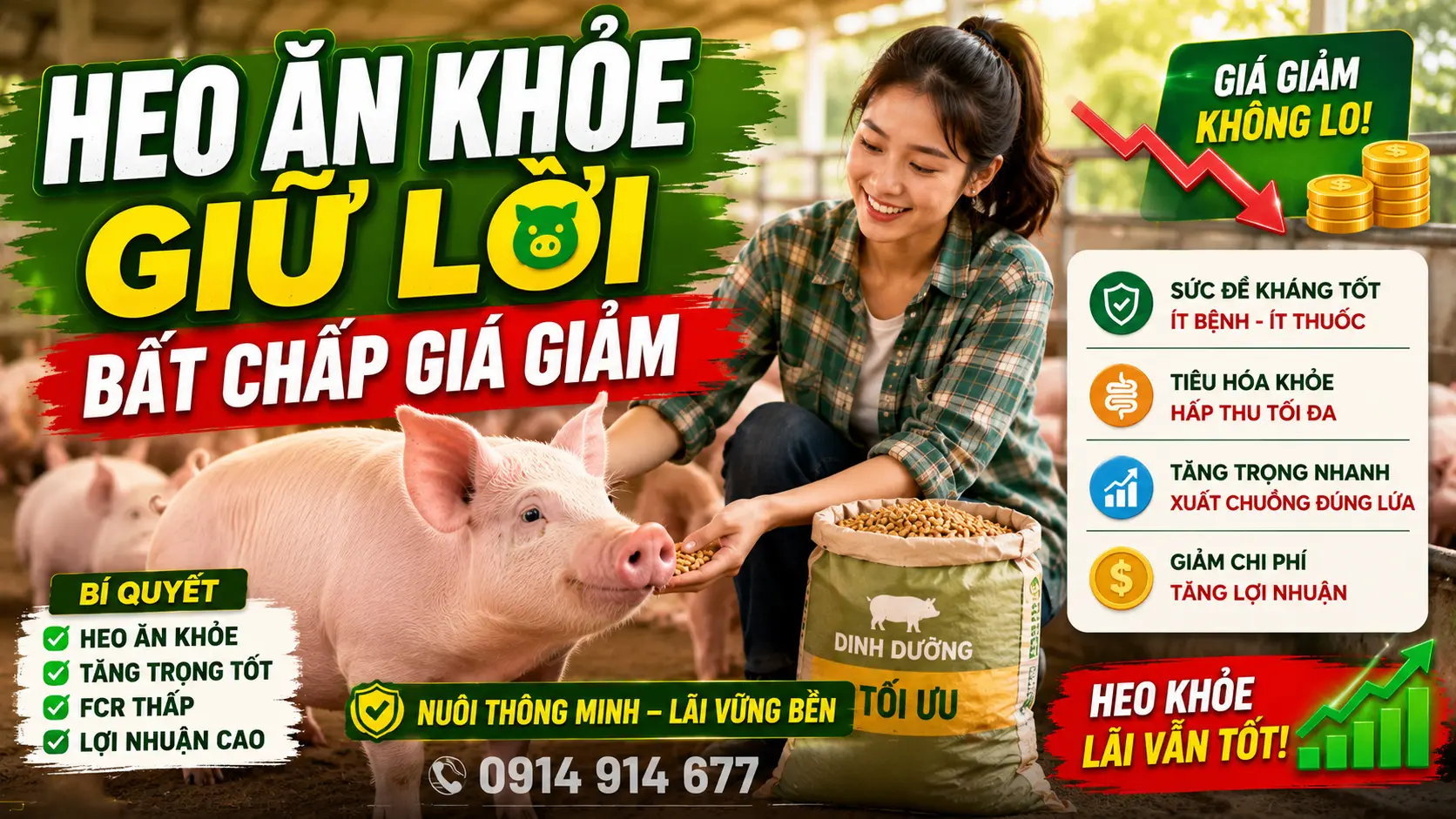 Phân tích xu hướng và nguyên nhân biến động thị trường giá heo hơi