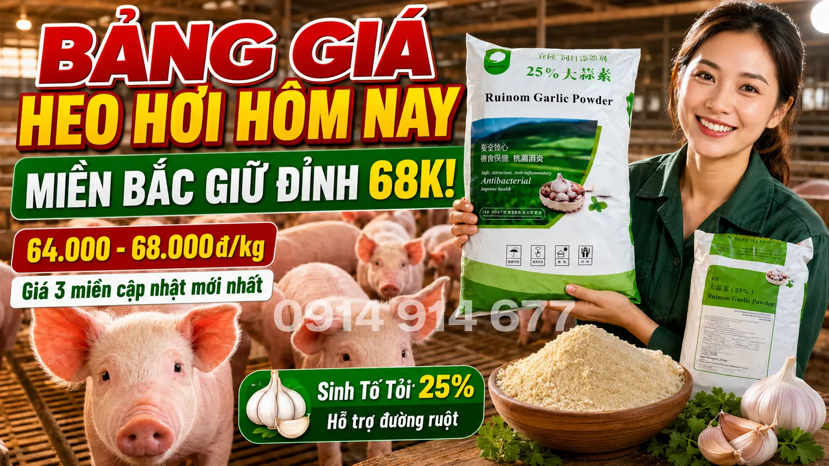 Giá Heo Hơi Hôm Nay Tại Miền Bắc